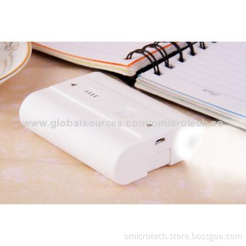 5,200mAh Power Bank with and Super LED Light